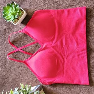 Girls Who Lift crop tank s/m